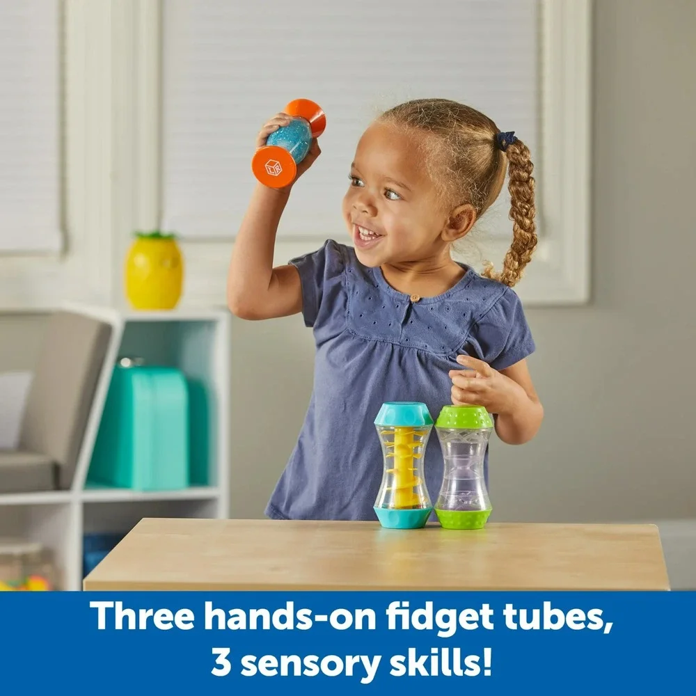 Learning Resources Sensory Trio Fidget‎ Tubes Fine Motor Skills Sensory Toys NEW
